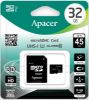  Зображення Карта пам'яті Apacer microSD  32GB C10 UHS-I + SD 